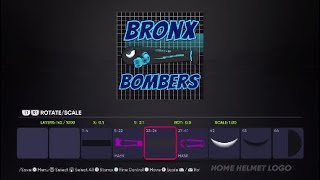 How to add/apply logos to your diamond dynasty team