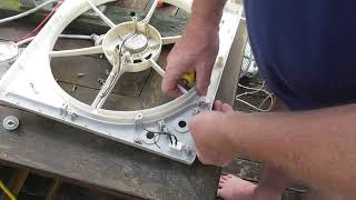 Box fan repair. KYT-30  ◄ Make from two one working one. ►