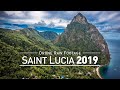 【4K】Drone RAW Footage | SAINT LUCIA 2019 ..:: Castries :: Soufriere | UltraHD Stock Video