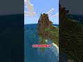 個人的におすすめの村がある孤島の神シード値3選!【マイクラ統合版】 #マイクラ #神シード #マインクラフト #マインクラフト統合版 #神シード値