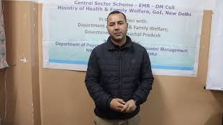 Dr. Rajeev Kumar, Clinical Psychologist cum Master Trainer, Zonal Hospital Mandi, HP.