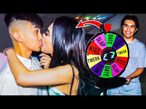 Spin The DARE Wheel Challenge At College Party!