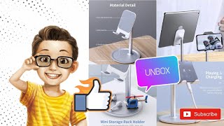 Mobile desk stand  || Mobile Phone Holder || AliExpress product unbox √ 3$