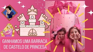 BARRACA CASTELO DE PRINCESA | Brincando com a Clarinha