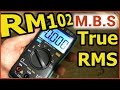 RM102 DIGITAL MULTIMETER TRUE RMS Мультиметр тестер c Алиэкспресс