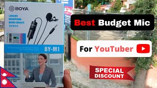 Best Budget Mic For YouTuber | Boya M1 Mic - Unboxing and Review
