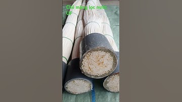 chế màng lọc nước UF tinh khít loại bỏ cặn bẩn vi khuẩn vi rút chỉ với vài chăm ngàn