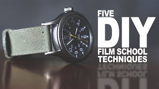 5 GENIUS DIY Filmmaking HACKS that will SAVE YOU MONEY