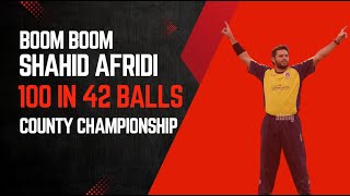 Shahid Afridi Scored 100 in 42 balls in CPL T20 2017 HD screenshot 3