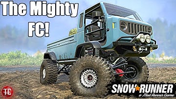 SnowRunner: The JEEP MIGHTY FC! Amazing Customization!! (Console Friendly)