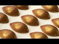 ボンボンプラリネノワゼットの作り方 | Bonbon praline noisette | 自家製プラリネ使用  | いにずきっちん