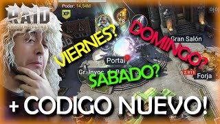 CUANDO INVOCAR ESTE FIN?!? + Codigo para todos!! | RAID SHADOW LEGENDS Espanol