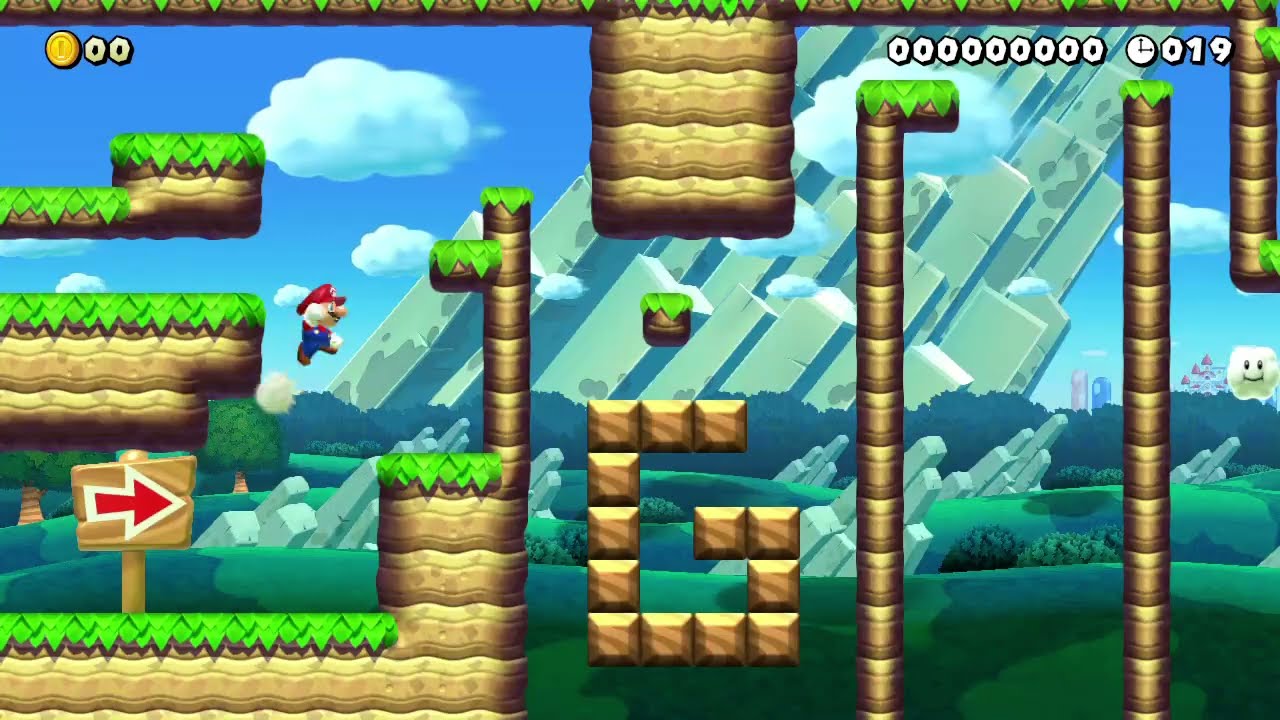 最後に一ヵ月ぶりにマリメ触ってみた。20秒TA #スーパーマリオメーカー