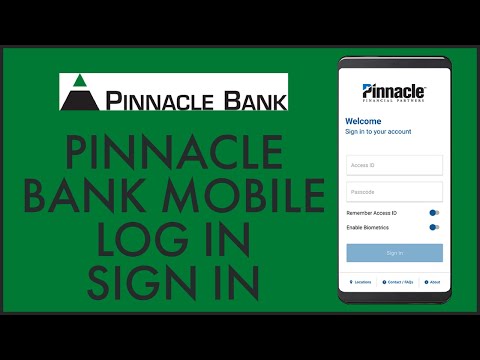 How To Login Pinnacle Bank through Mobile Device | PinnBank.com Login, Pinnacle Bank Login 2021