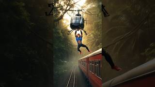 Monkeys Heartbreaking Race To Save His Baby On A Train