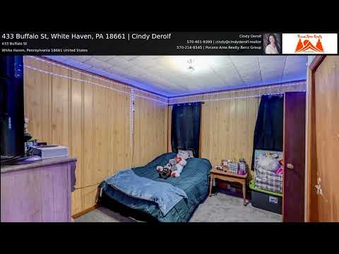 433 Buffalo St, White Haven, PA home video tour