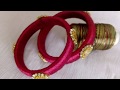 How to make Pink bangle designs, How to make bangle designs, how to make bangles new design