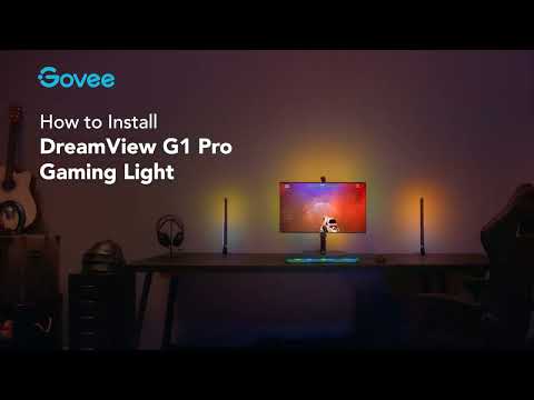 How to install Govee DreamView G1 Pro Gaming Light？