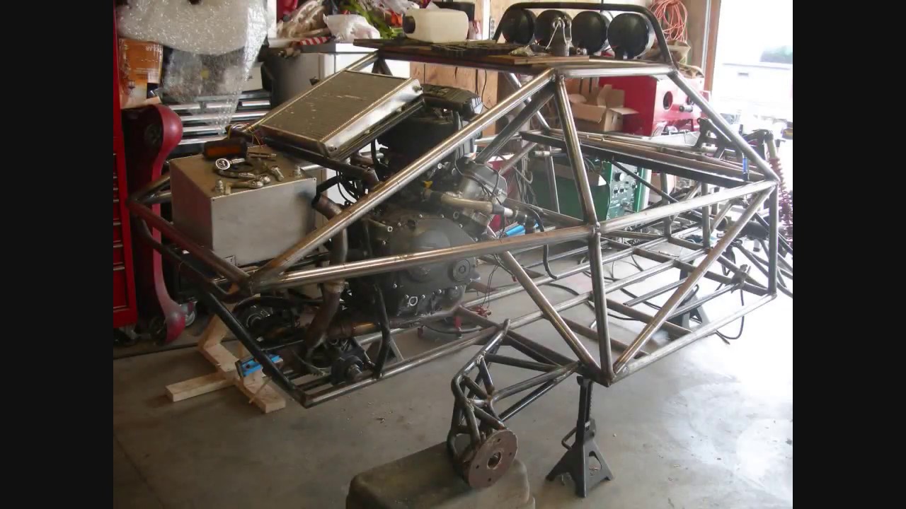 building a buggy with motorcycle engine