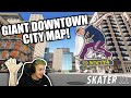 CRAZY REALISTIC DOWNTOWN SKATER XL MAP! | Skater XL
