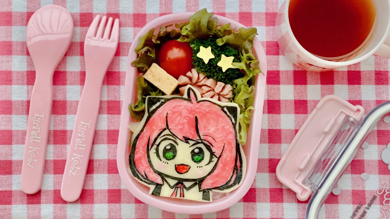 Anya Bento Lunch Box SPYFAMILY      OCHIKERON   Create Eat Happy :)