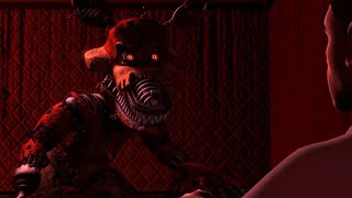 Nightmare Foxy as Scarecrow (FNAF/SFM)