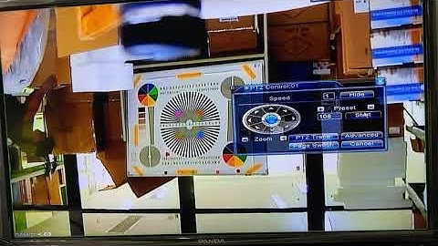 How to initialize the lens for Sunba analog PTZ cameras?