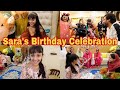 Sara’s First Birthday With Us | She Was Glowing With Happiness | I Made Her Shoot Her Own Vlog 😀