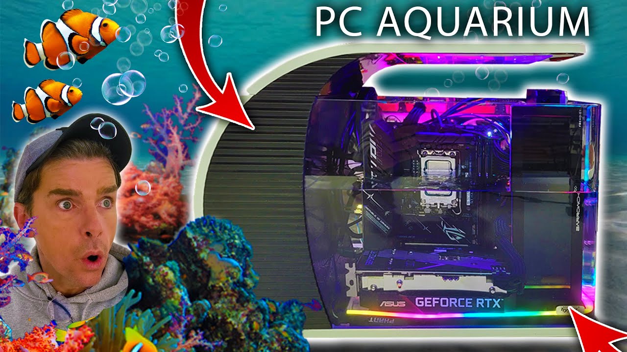 PC Gaming in an Aquarium 