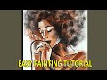 Portrait Painting | Abstract | Afro Girl