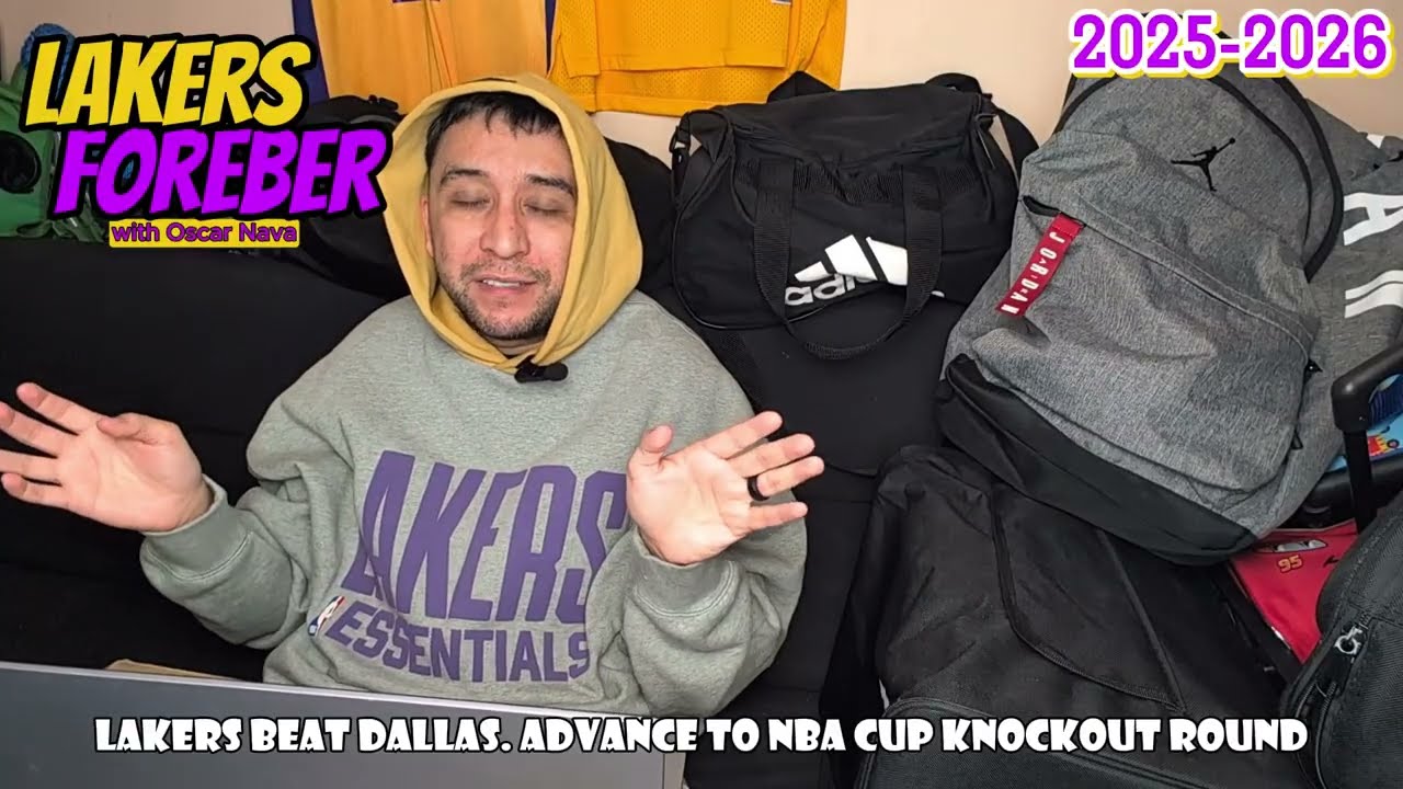 LAKERS BEAT DALLAS. LAKERS ADVANCE TO NBA CUP KNOCKOUT ROUND