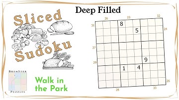 Sliced Sudoku Puzzle Pack : Deep Filled by Chilly