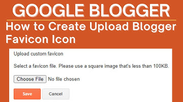 Google Blogger | How to Create and Upload Custom Favicon Icon in Blogger 2022 Without any Software