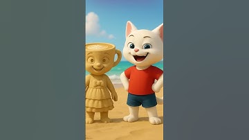 thử thách Mèo con tạo ra các nhân vật Brainrot bằng cát #shorts #cat #ai #meow #brainrot 2k