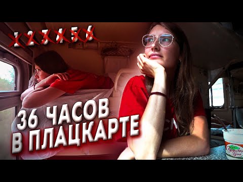 ВЫЖИВАНИЕ в плацкарте | 36 ЧАСОВ в поезде. Борьба за нижнюю полку, интересные знакомства в пути