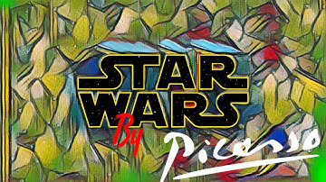 Star Wars "A new Hope" by Picasso [ Neural Style transfer]