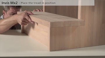 Lamello Invis Mx2 : Joining with the Invis system 6 - Stair treads overview
