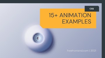 15+ CSS Animation Examples