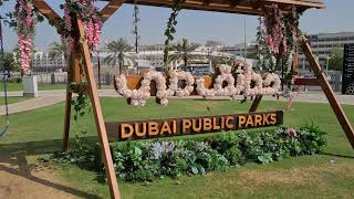 Dubai Public Park Walking