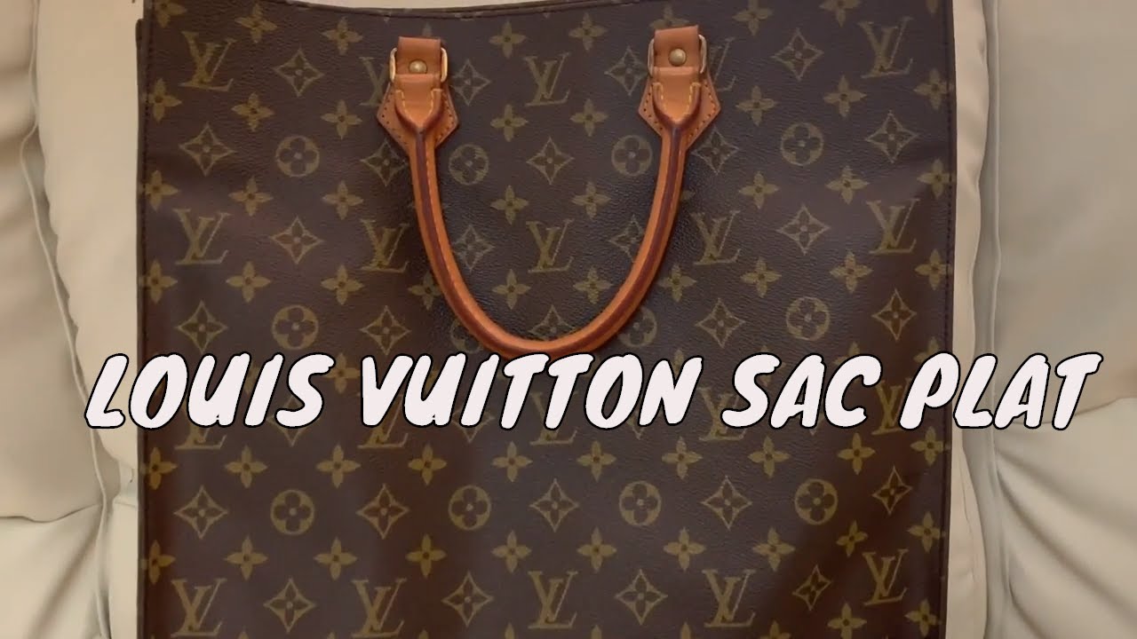 LOUIS VUITTON SAC PLAT VINTAGE BAG 