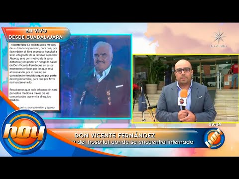 Todo lo que sabemos sobre la salud de Vicente Fernández | Programa Hoy
