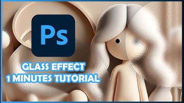 Create a Stunning Glass Effect in Photoshop – Easy & Realistic Tutorial!
