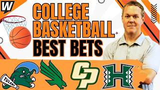 BEST Thursday College Basketball Picks! | Tulane vs North Texas & Cal Poly vs Hawaii