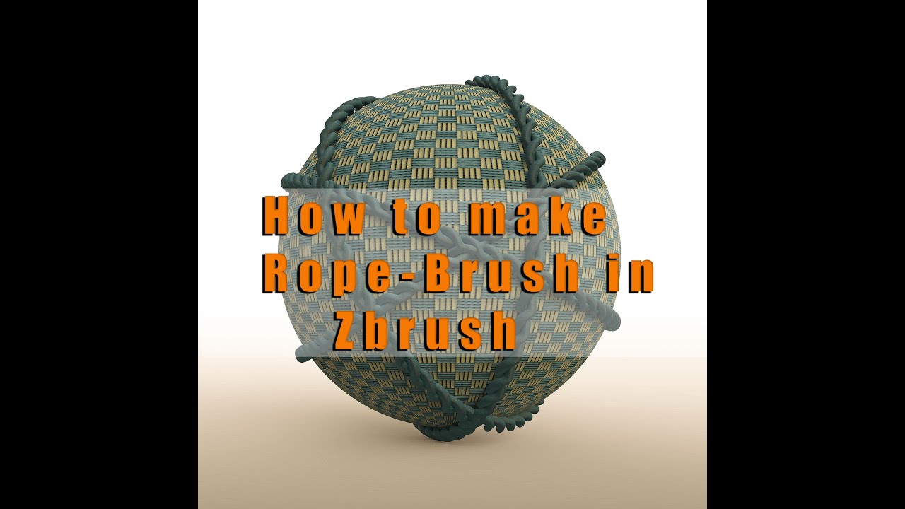 zbrush rope zbrush rope