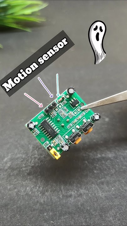How to use motion sensor 🤔 |motion sensor connection | #shorts # ...
