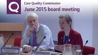 CQC Board Meeting 25 June 2015