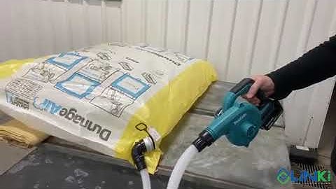 BƠM TÚI KHÍ CHÈN HÀNG CONTAINER VỚI DỤNG CỤ BƠM CẦM TAY