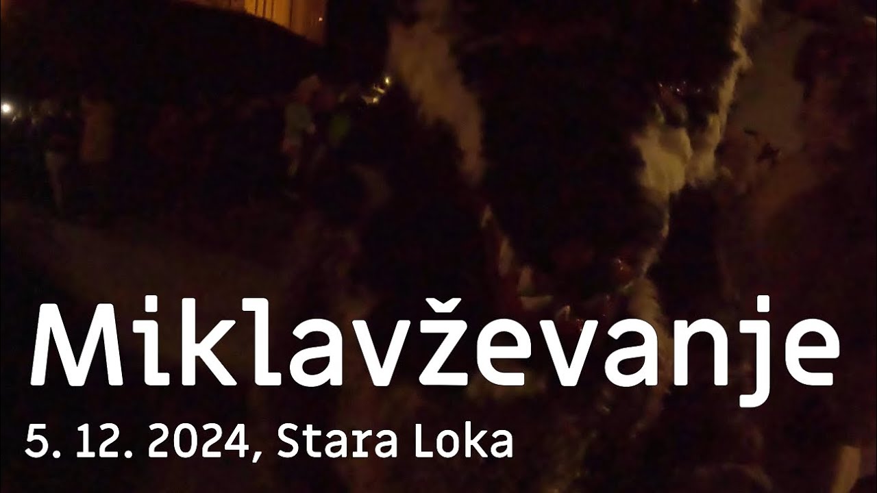 Parkeljni & miklavževanje v Stari Loki 2024