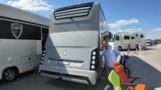 7,49t LUXUS WOHNMOBIL UMSTÄNDEHALBER gebraucht zu verkaufen 💥 Morelo 88 G mit PKW Garage