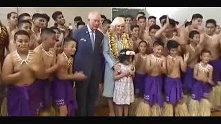 Camilla Embraces Little Girl As She Begins New Zealand Visit